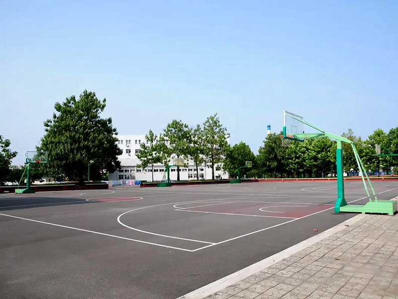 室外籃球場地面材料 室外籃球場地面材料