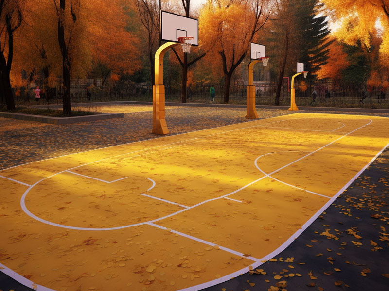 室內(nèi)籃球場(chǎng)地面材料